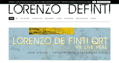 Desktop Screenshot of lorenzodefinti.com